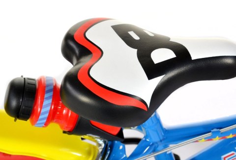 Rowerek Rower Dziecięcy dla Dziecka z Bocznymi Kółkami DINO SUPERMAN 14" Rowerek Rower Dziecięcy dla Dziecka z Bocznymi Kółkami DINO SUPERMAN 14"