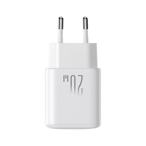 Ładowarka sieciowa USB-C PD QC 20W + kabel USB-C 1m - biała Ładowarka sieciowa USB-C PD QC 20W + kabel USB-C 1m - biała