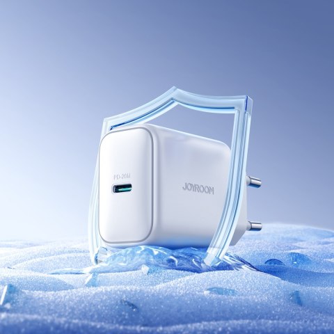 Ładowarka sieciowa USB-C PD QC 20W + kabel USB-C 1m - biała Ładowarka sieciowa USB-C PD QC 20W + kabel USB-C 1m - biała