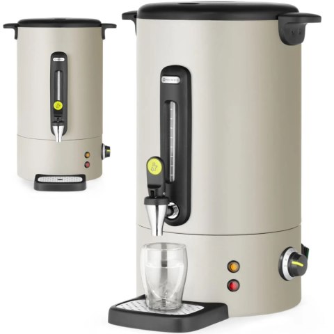 Warnik do wody grzanego wina z kranem tacką ociekową 16 l 1650 W - jasnoszary Warnik do wody grzanego wina z kranem tacką ociekową 16 l 1650 W - jasnoszary