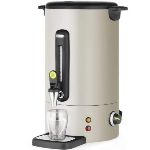 Warnik do wody grzanego wina z kranem tacką ociekową 16 l 1650 W - jasnoszary Warnik do wody grzanego wina z kranem tacką ociekową 16 l 1650 W - jasnoszary