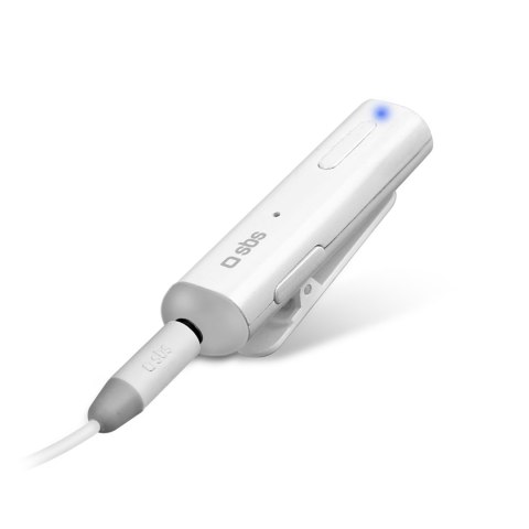 Adapter Bluetooth bezprzewodowy odbiornik z zestawem stereo - szary Adapter Bluetooth bezprzewodowy odbiornik z zestawem stereo - szary