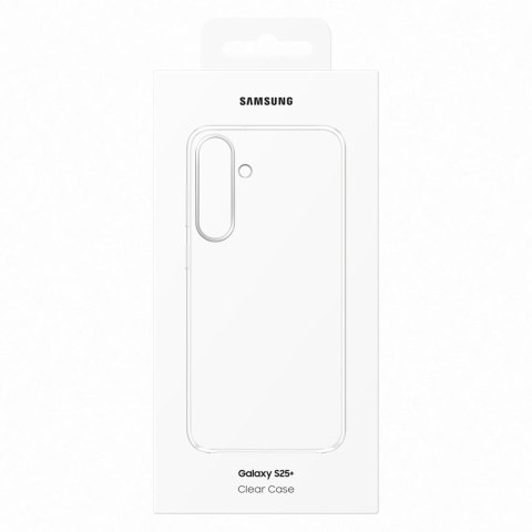 Etui plecki silikonowe Samsung Clear Case do Samsung Galaxy S25+ - przezroczyste Etui plecki silikonowe Samsung Clear Case do Samsung Galaxy S25+ - przezroczyste