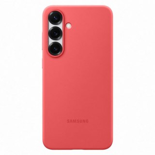 Etui plecki silikonowe Samsung Silicone Case do Samsung Galaxy S25+ - czerwone