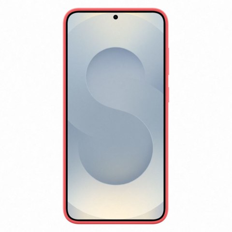 Etui plecki silikonowe Samsung Silicone Case do Samsung Galaxy S25+ - czerwone Etui plecki silikonowe Samsung Silicone Case do Samsung Galaxy S25+ - czerwone
