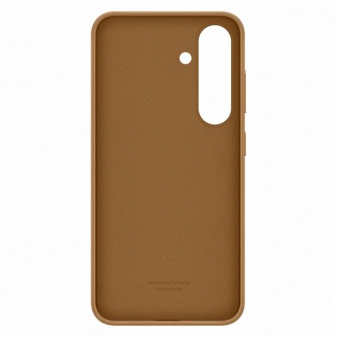 Etui plecki z ekoskóry Samsung KindSuit Case do Samsung Galaxy S25 - złote Etui plecki z ekoskóry Samsung KindSuit Case do Samsung Galaxy S25 - złote