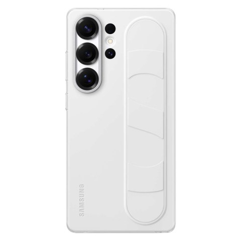 Etui silikonowe Samsung Standing Grip Case z uchwytem podstawką do Samsung Galaxy S25 Ultra - białe Etui silikonowe Samsung Standing Grip Case z uchwytem podstawką do Samsung Galaxy S25 Ultra - białe