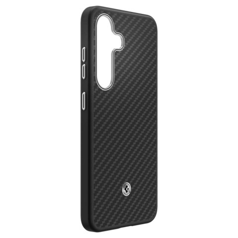 Etui silikonowe Spigen Enzo Aramid MagFit do Samsung Galaxy S25+ - czarne Etui silikonowe Spigen Enzo Aramid MagFit do Samsung Galaxy S25+ - czarne