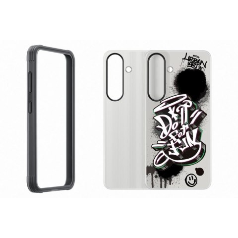Etui silikonowe plecki Samsung Flipsuit Case Rugged do Samsung Galaxy S25 - czarne Etui silikonowe plecki Samsung Flipsuit Case Rugged do Samsung Galaxy S25 - czarne