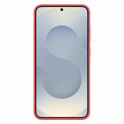 Etui silikonowe plecki Samsung Silicone Case do Samsung Galaxy S25 - czerwone Etui silikonowe plecki Samsung Silicone Case do Samsung Galaxy S25 - czerwone