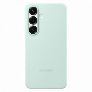 Etui silikonowe plecki Samsung Silicone Case do Samsung Galaxy S25 - miętowe