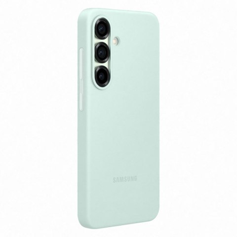 Etui silikonowe plecki Samsung Silicone Case do Samsung Galaxy S25 - miętowe Etui silikonowe plecki Samsung Silicone Case do Samsung Galaxy S25 - miętowe