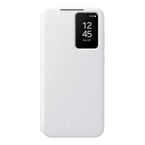 Etui z klapką Samsung Smart View Wallet do Samsung Galaxy S24 FE - białe Etui z klapką Samsung Smart View Wallet do Samsung Galaxy S24 FE - białe