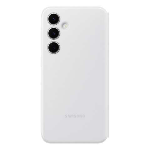 Etui z klapką Samsung Smart View Wallet do Samsung Galaxy S24 FE - białe Etui z klapką Samsung Smart View Wallet do Samsung Galaxy S24 FE - białe
