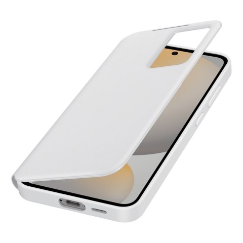 Etui z klapką Samsung Smart View Wallet do Samsung Galaxy S24 FE - białe Etui z klapką Samsung Smart View Wallet do Samsung Galaxy S24 FE - białe