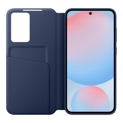 Etui z klapką Samsung Smart View Wallet do Samsung Galaxy S24 FE - niebieskie Etui z klapką Samsung Smart View Wallet do Samsung Galaxy S24 FE - niebieskie