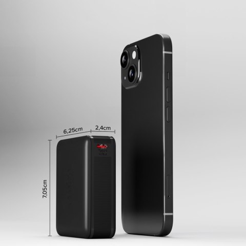 Powerbank 10000 mAh Power Delivery - czarny