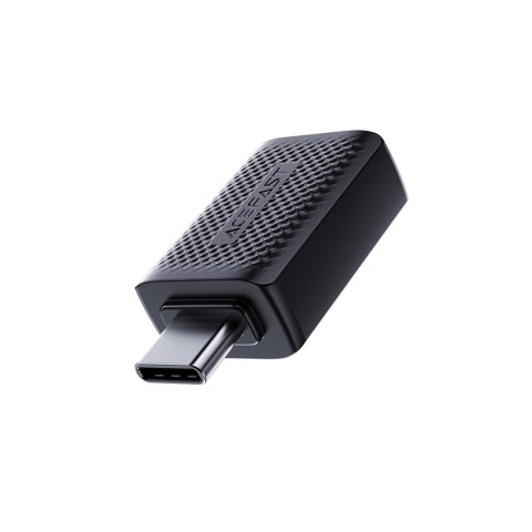 Adapter przejściówka USB-A do USB-C 3.0 (męski) 5Gb/s - czarny Adapter przejściówka USB-A do USB-C 3.0 (męski) 5Gb/s - czarny