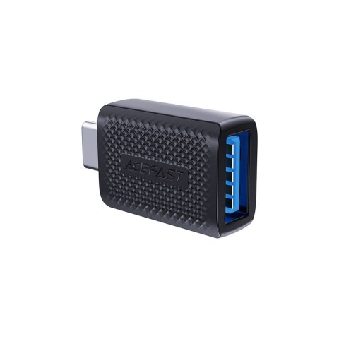 Adapter przejściówka USB-A do USB-C 3.0 (męski) 5Gb/s - czarny Adapter przejściówka USB-A do USB-C 3.0 (męski) 5Gb/s - czarny