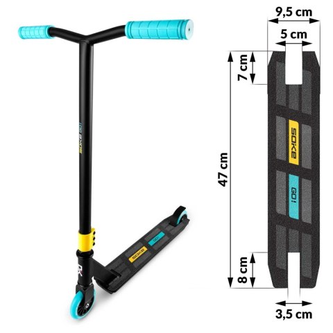 Grip tape papier ścierny do hulajnogi Go! - Soke Grip tape papier ścierny do hulajnogi Go! - Soke