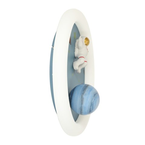 Lampa LED sufitowa plafon do pokoju dziecięcego ściemniana LUMELA + pilot astronauta