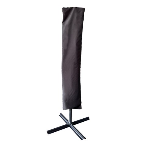 Parasol ogrodowy duży składany z wysięgnikiem 290cm czarny