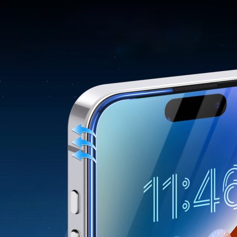 Szkło ochronne hartowane Corning Eyecare na iPhone 15 Plus/16 Plus Szkło ochronne hartowane Corning Eyecare na iPhone 15 Plus/16 Plus
