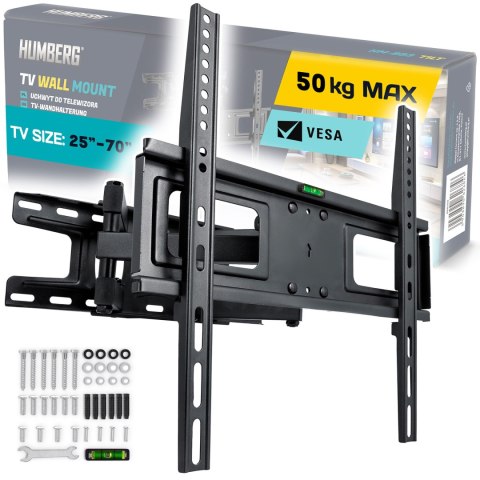 Uchwyt do telewizora 25-70 cali Humberg 50 kg Uchwyt do telewizora 25-70 cali Humberg 50 kg