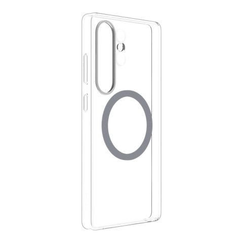Etui silikonowe Samsung Clear Magnet Case z ringiem do Samsung Galaxy S25 Ultra - przezroczyste