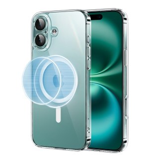 Etui case na iPhone 16 Classy Clear Magnetic z MagSafe - przezroczyste