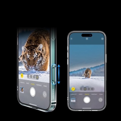 Etui case na iPhone 16 Classy Clear Magnetic z MagSafe - przezroczyste Etui case na iPhone 16 Classy Clear Magnetic z MagSafe - przezroczyste
