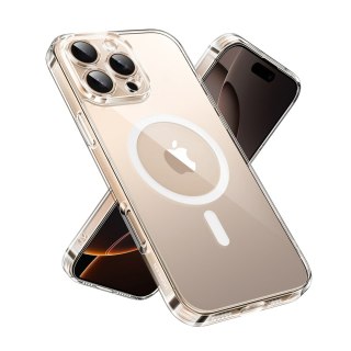 Etui case na iPhone 16 Pro Classy Clear Magnetic z MagSafe - przezroczyste