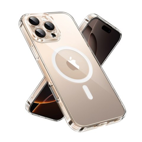 Etui case na iPhone 16 Pro Classy Clear Magnetic z MagSafe - przezroczyste Etui case na iPhone 16 Pro Classy Clear Magnetic z MagSafe - przezroczyste