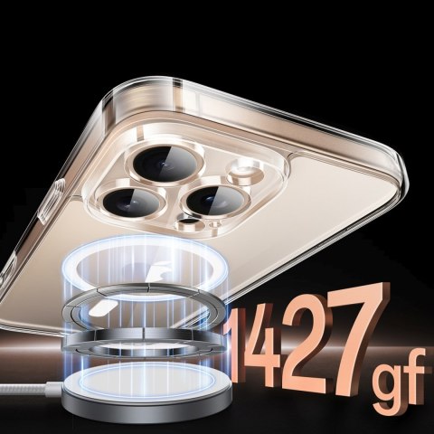 Etui case na iPhone 16 Pro Classy Clear Magnetic z MagSafe - przezroczyste Etui case na iPhone 16 Pro Classy Clear Magnetic z MagSafe - przezroczyste
