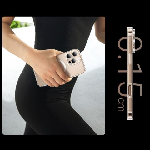 Etui case na iPhone 16 Pro Classy Clear Magnetic z MagSafe - przezroczyste Etui case na iPhone 16 Pro Classy Clear Magnetic z MagSafe - przezroczyste