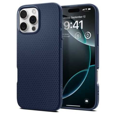 Etui case na iPhone 16 Pro Max Liquid Air - niebieskie Etui case na iPhone 16 Pro Max Liquid Air - niebieskie