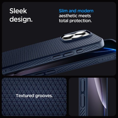 Etui case na iPhone 16 Pro Max Liquid Air - niebieskie Etui case na iPhone 16 Pro Max Liquid Air - niebieskie