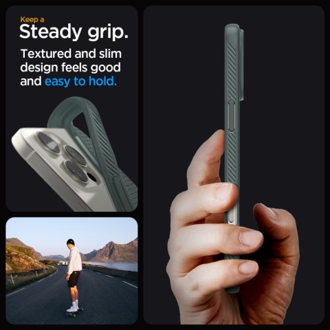Etui case na iPhone 16 Pro Max Liquid Air - zielone Etui case na iPhone 16 Pro Max Liquid Air - zielone