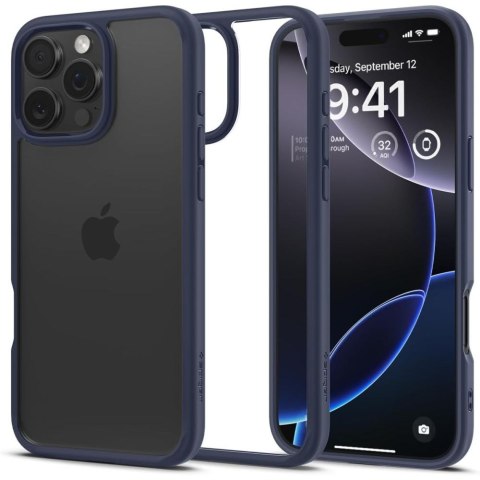 Etui case na iPhone 16 Pro Max Ultra Hybrid - niebieskie Etui case na iPhone 16 Pro Max Ultra Hybrid - niebieskie