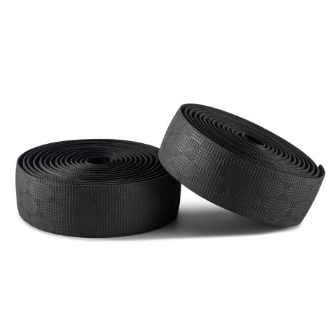Owijka na kierownicę rowerową z pianki EVA wzór Hot pressed - czarna Owijka na kierownicę rowerową z pianki EVA wzór Hot pressed - czarna