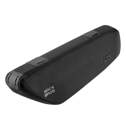 Torba sakwa rowerowa mocowana pod ramę 2.9l - czarna Torba sakwa rowerowa mocowana pod ramę 2.9l - czarna