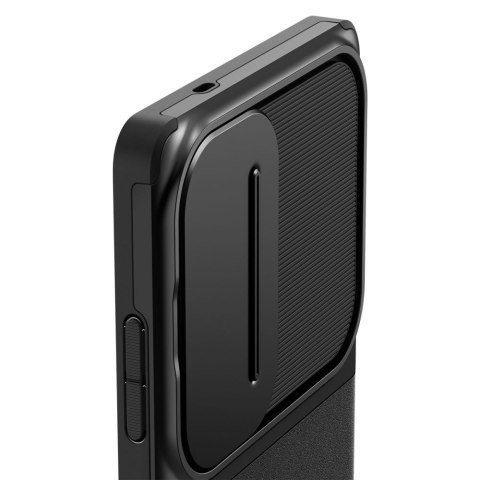 Etui case na Samsung Galaxy S25 Ultra Optik Armor - czarne Etui case na Samsung Galaxy S25 Ultra Optik Armor - czarne