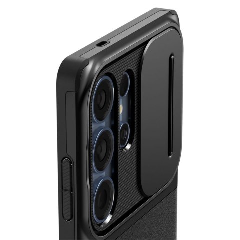 Etui case na Samsung Galaxy S25 Ultra Optik Armor - czarne Etui case na Samsung Galaxy S25 Ultra Optik Armor - czarne