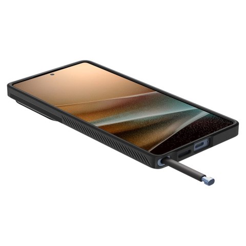 Etui case na Samsung Galaxy S25 Ultra Optik Armor - czarne Etui case na Samsung Galaxy S25 Ultra Optik Armor - czarne