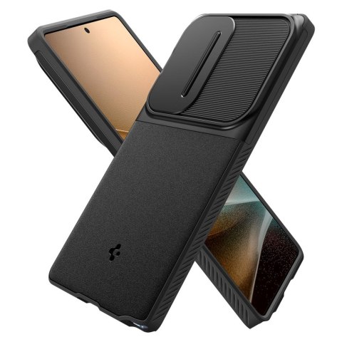 Etui case na Samsung Galaxy S25 Ultra Optik Armor - czarne Etui case na Samsung Galaxy S25 Ultra Optik Armor - czarne