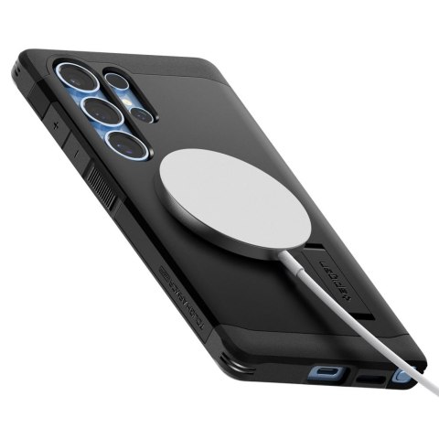 Etui case na Samsung Galaxy S25 Ultra Tough Armor MagSafe - czarne Etui case na Samsung Galaxy S25 Ultra Tough Armor MagSafe - czarne