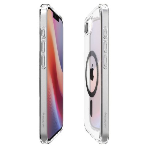 Etui case na iPhone 16e Carbon Fiber Ultra Hybrid MagSafe - przezroczyste Etui case na iPhone 16e Carbon Fiber Ultra Hybrid MagSafe - przezroczyste