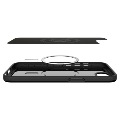 Etui case na iPhone 16e Thin Fit Mag - czarne Etui case na iPhone 16e Thin Fit Mag - czarne