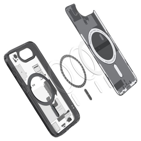 Etui case na iPhone 16e Zero One Ultra Hybrid MagSafe - czarne Etui case na iPhone 16e Zero One Ultra Hybrid MagSafe - czarne