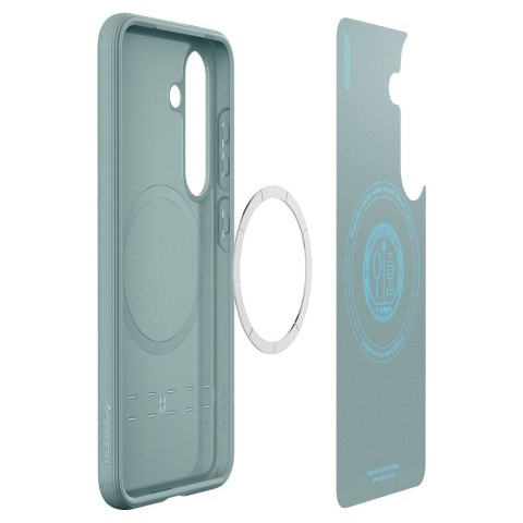 Etui na Samsung Galaxy S25 Caseology Parallax Mag MagSafe - zielone Etui na Samsung Galaxy S25 Caseology Parallax Mag MagSafe - zielone